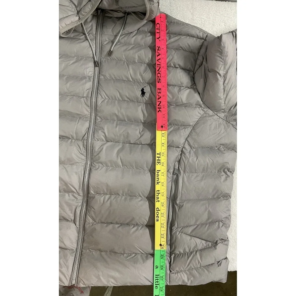 Polo Ralph Lauren FIRE! NWT! The‎ Colden Packable Jacket Gray 3XB